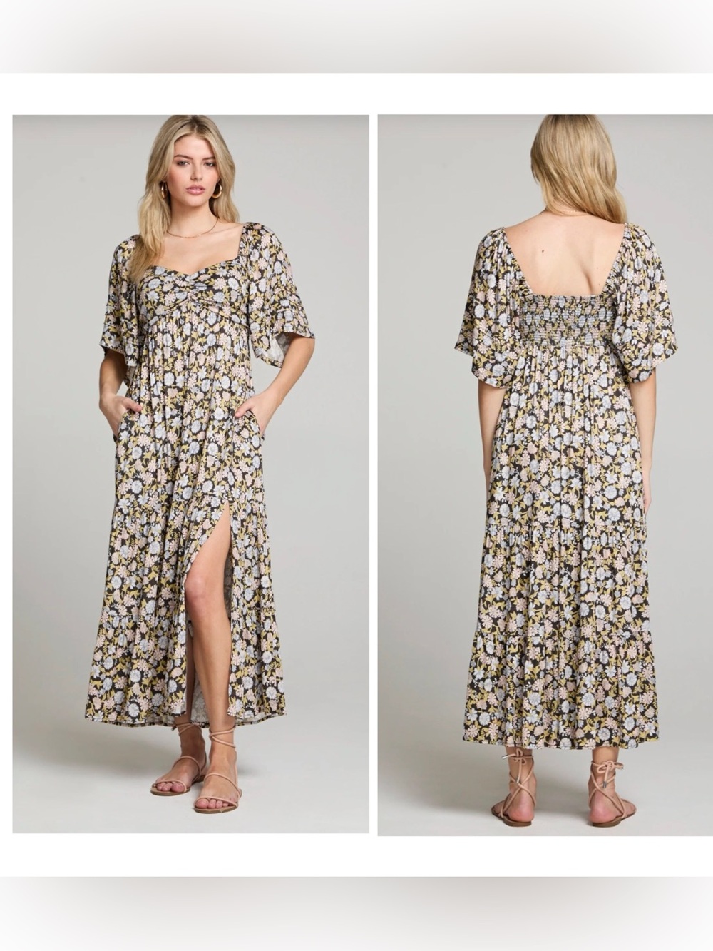 NEW Anthropologie Saltwater Luxe Small Kathryn Midi Dress‎ In Mystic Orchid